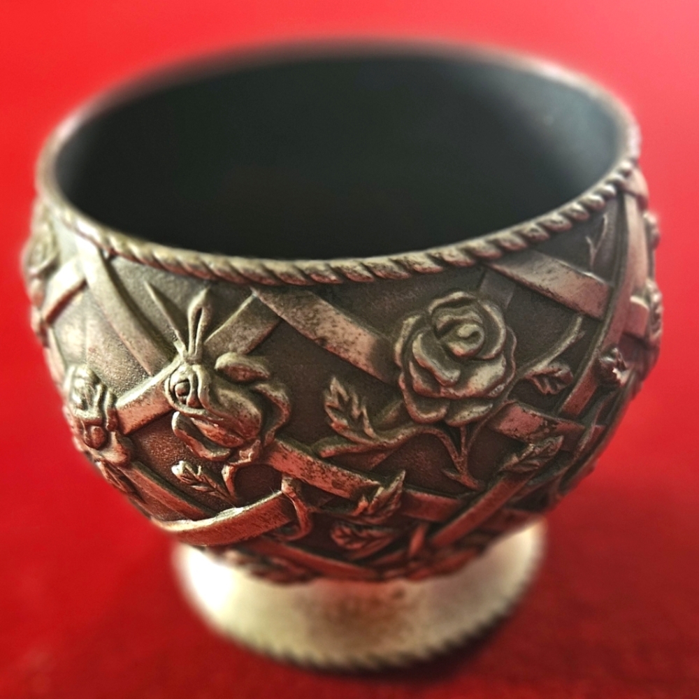 Vintage Pewter Silver Bowl